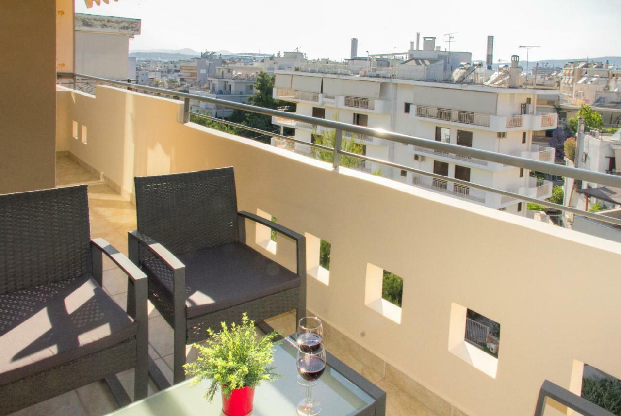 Charming Apartment Near Athens Center And The Sea Buitenkant foto